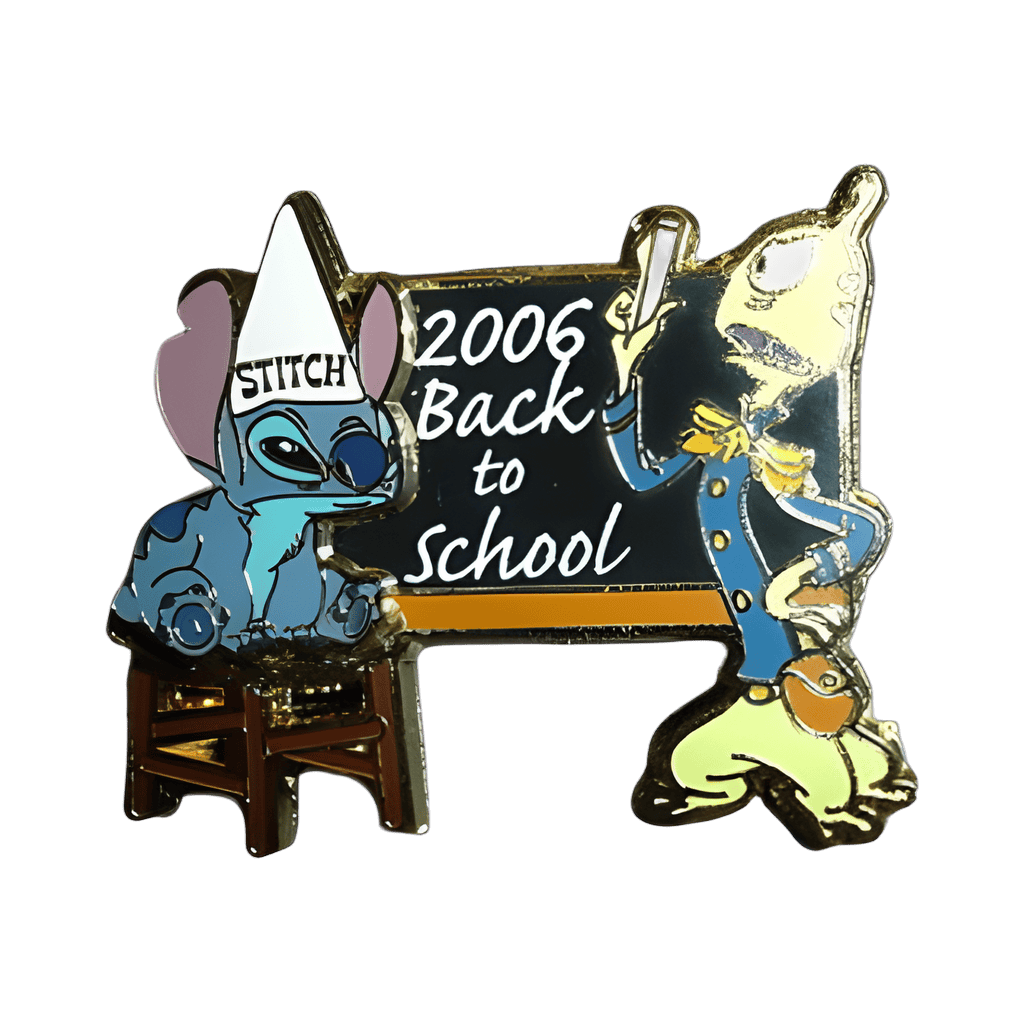 Stitch and Pleakley - Back to School Disney pin