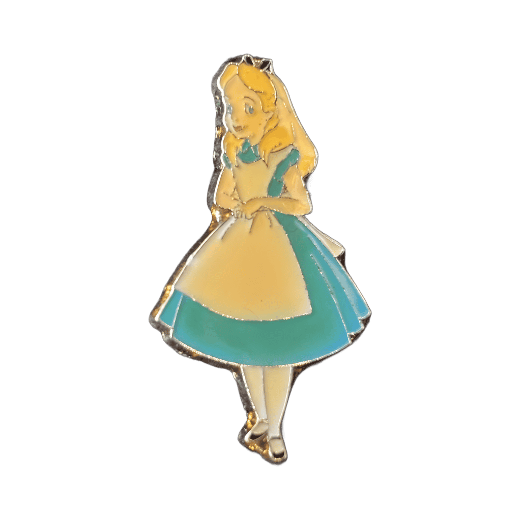 Alice in Wonderland 4 Pin Set 2 - #1 Alice Disney pin
