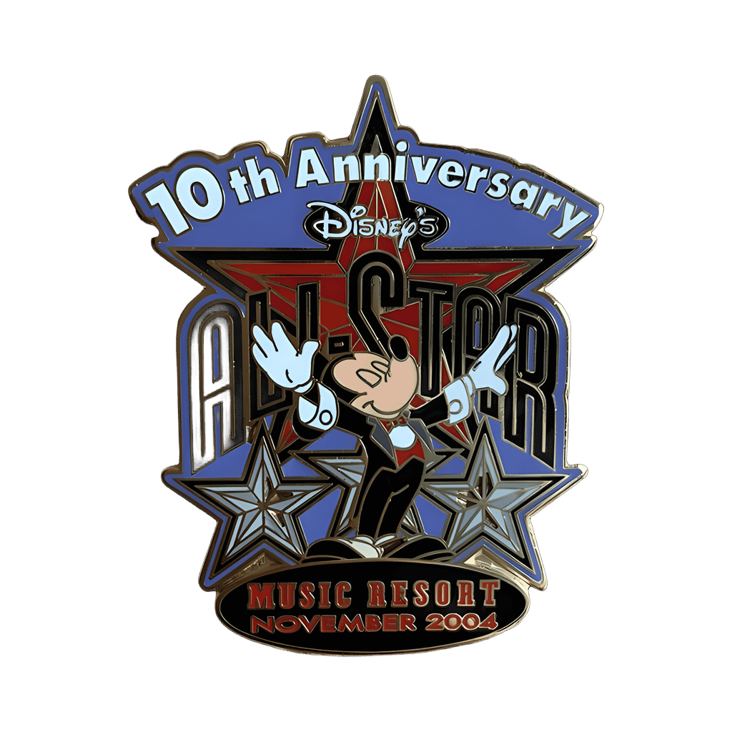 All-Star Music 10th Anniversary Disney pin