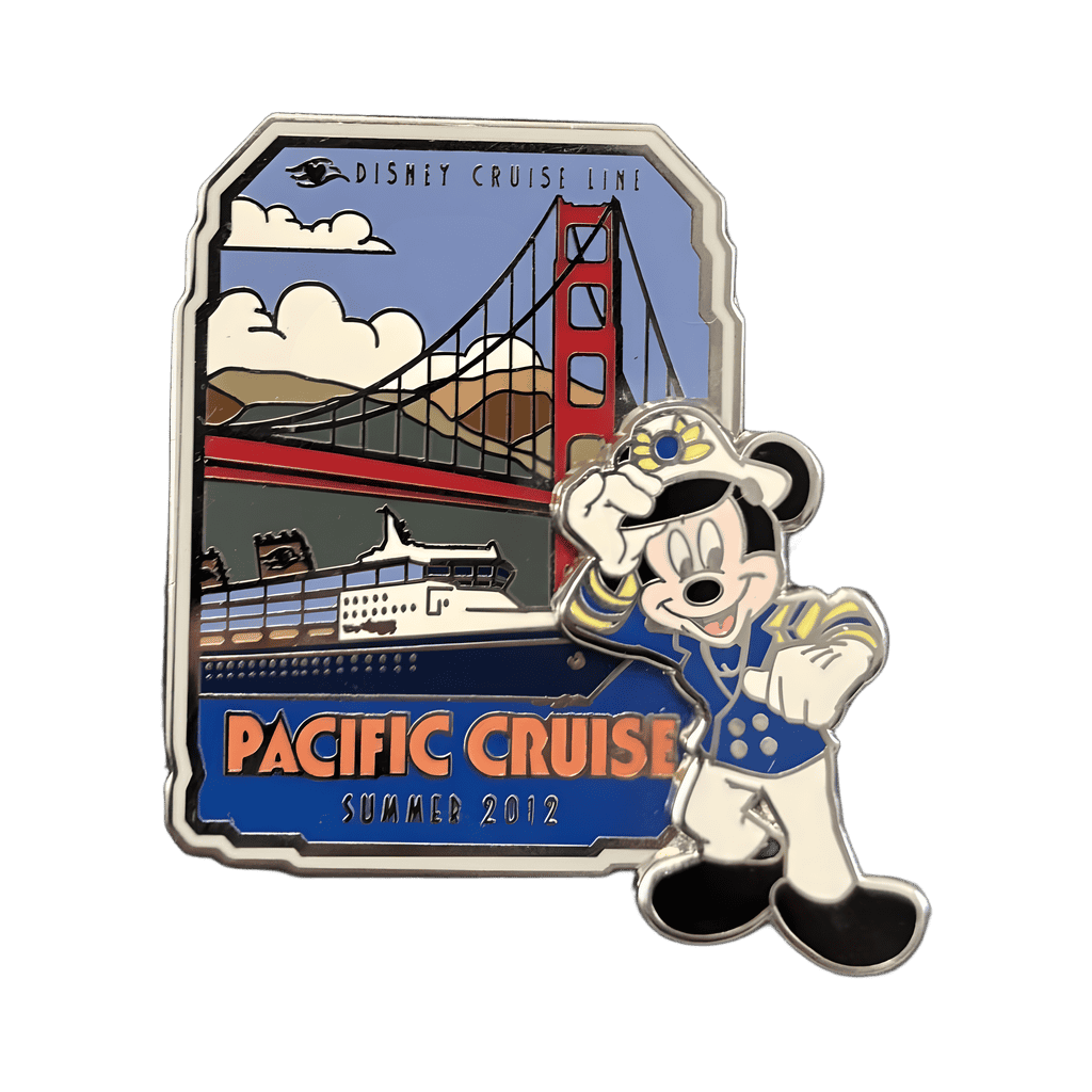 Pacific Cruise Disney pin
