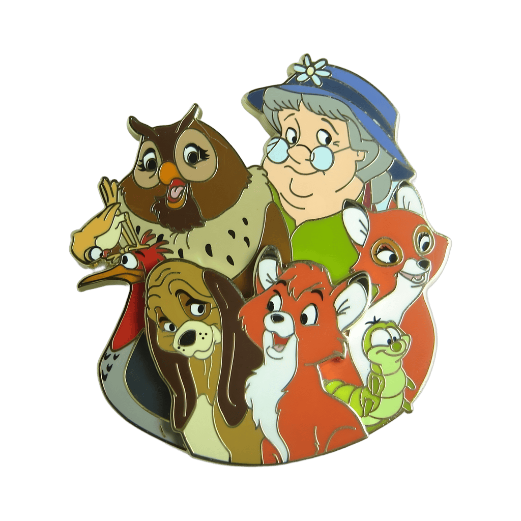 the Fox and the Hound Disney pin