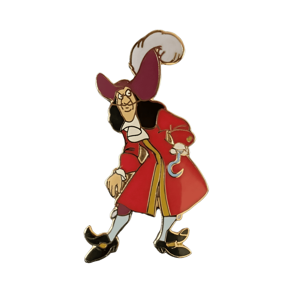 Captain Hook Disney pin