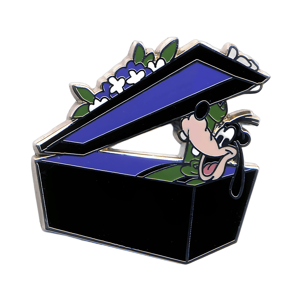 Goofy in Coffin Disney pin