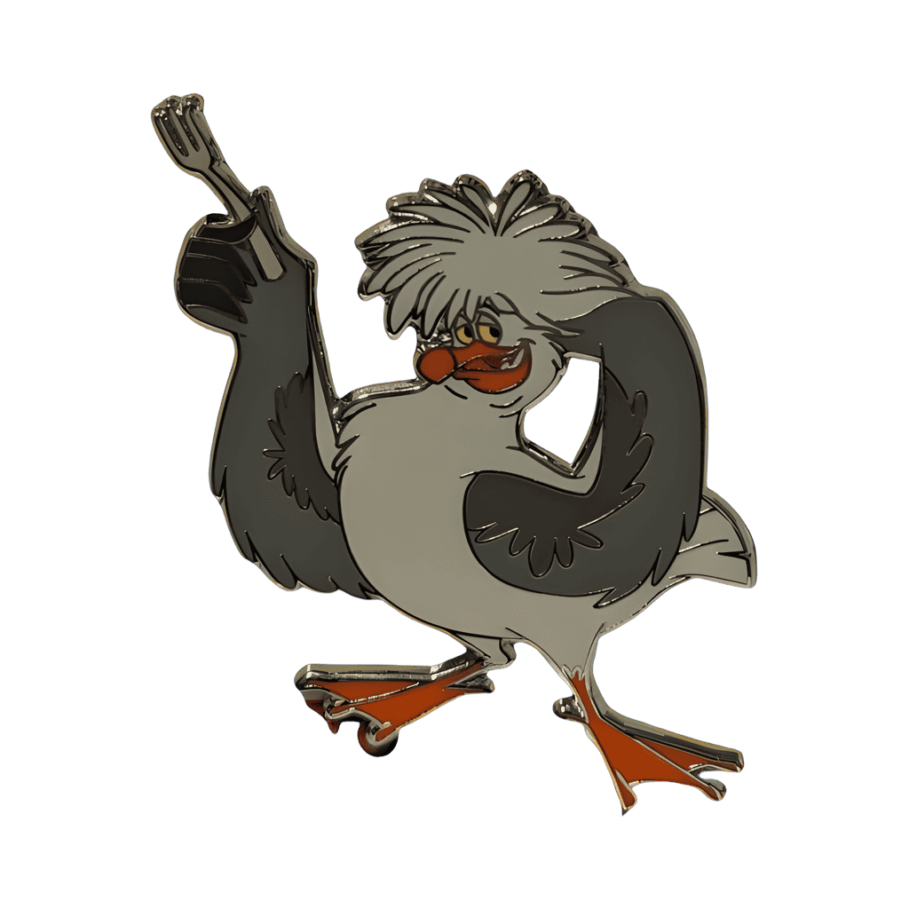 Scuttle Disney pin