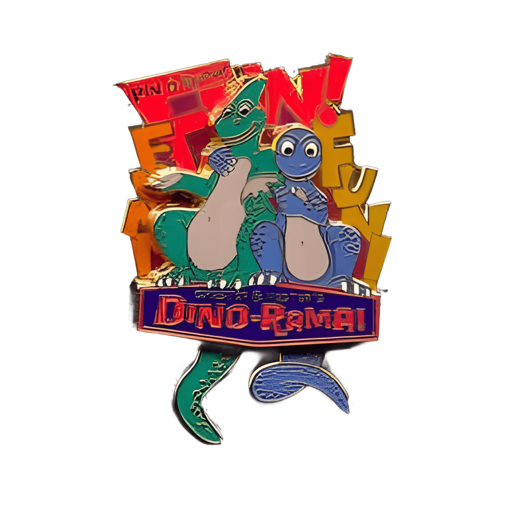 Chester & Hester's Dino-Rama Disney pin