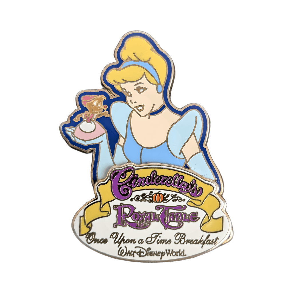 Cinderella and Perla Disney pin