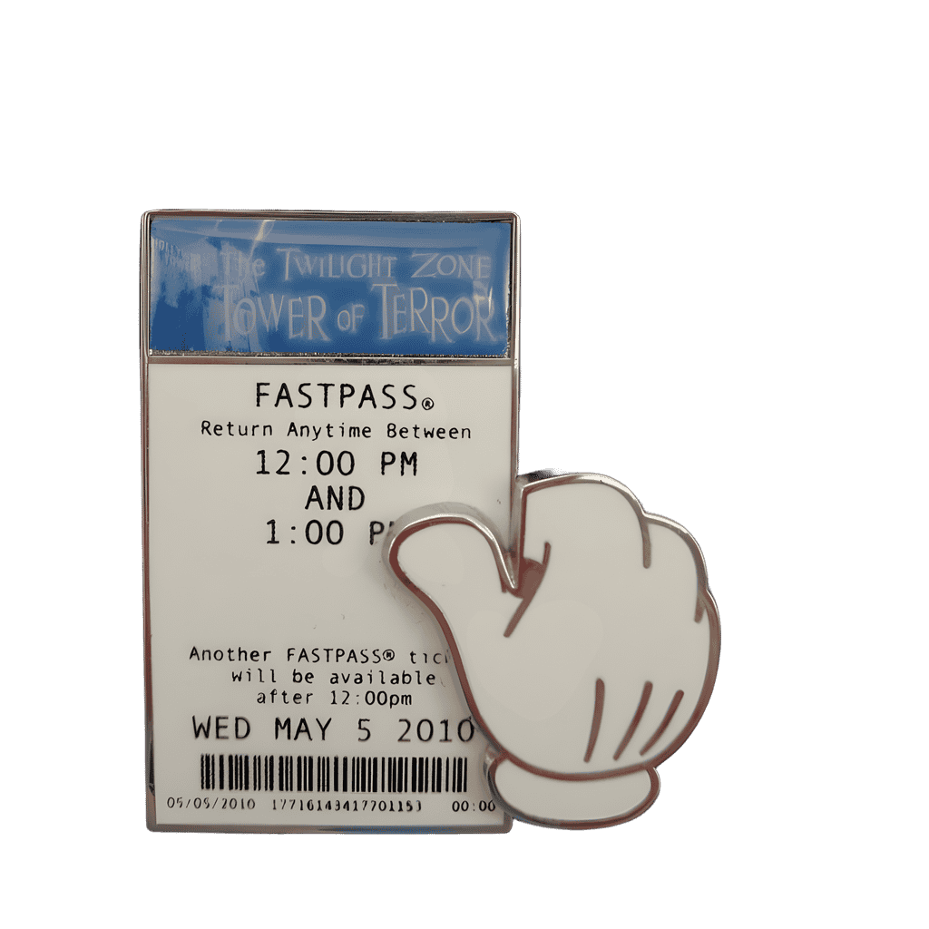 The Twilight zone Tower of Terror Disney pin