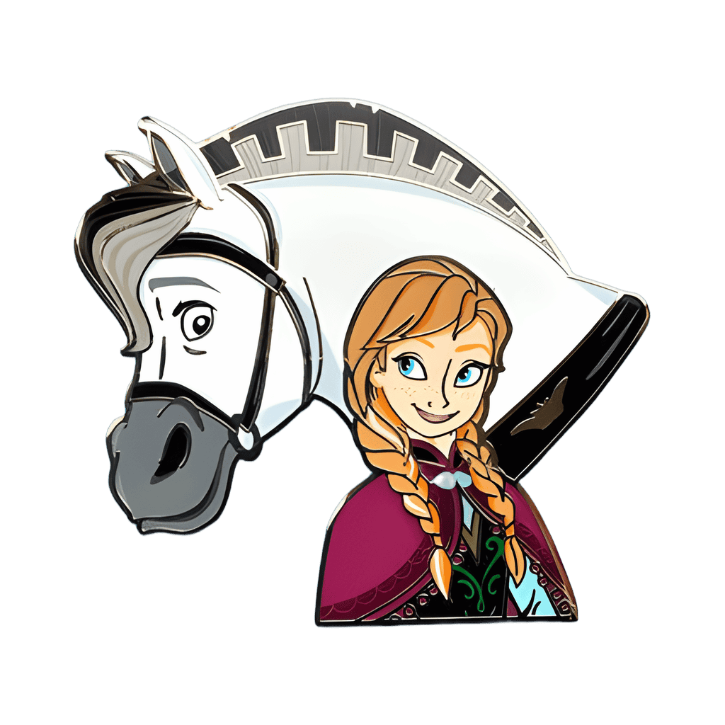 Anna and Kjekk Disney pin