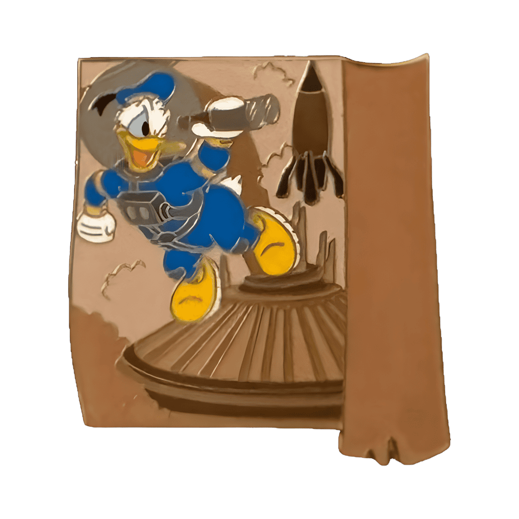 Pin’venture Map Mystery Collection — Astronaut Donald Disney pin