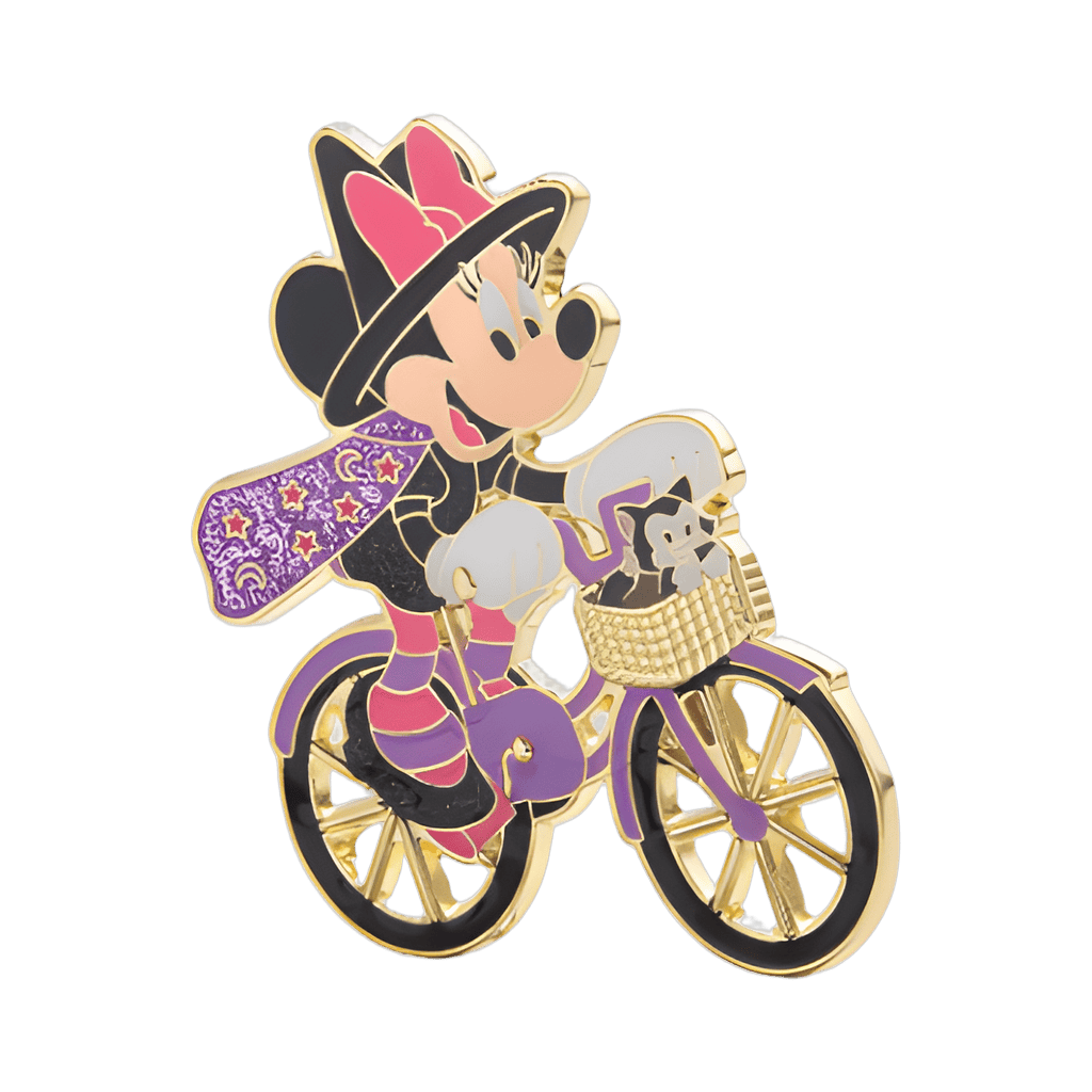 Minnie on Bike Disney pin
