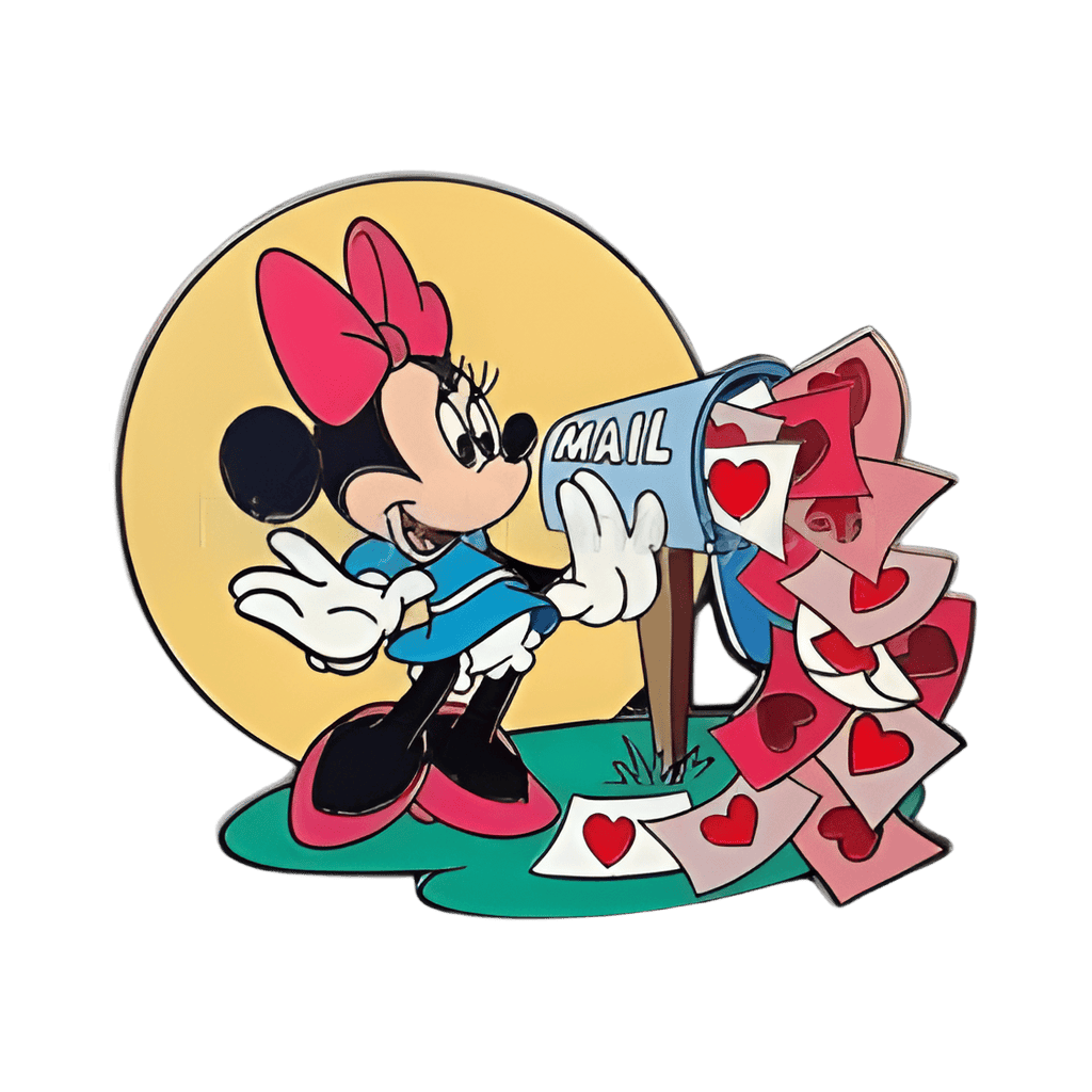 Minnie Mouse Valentines Disney pin