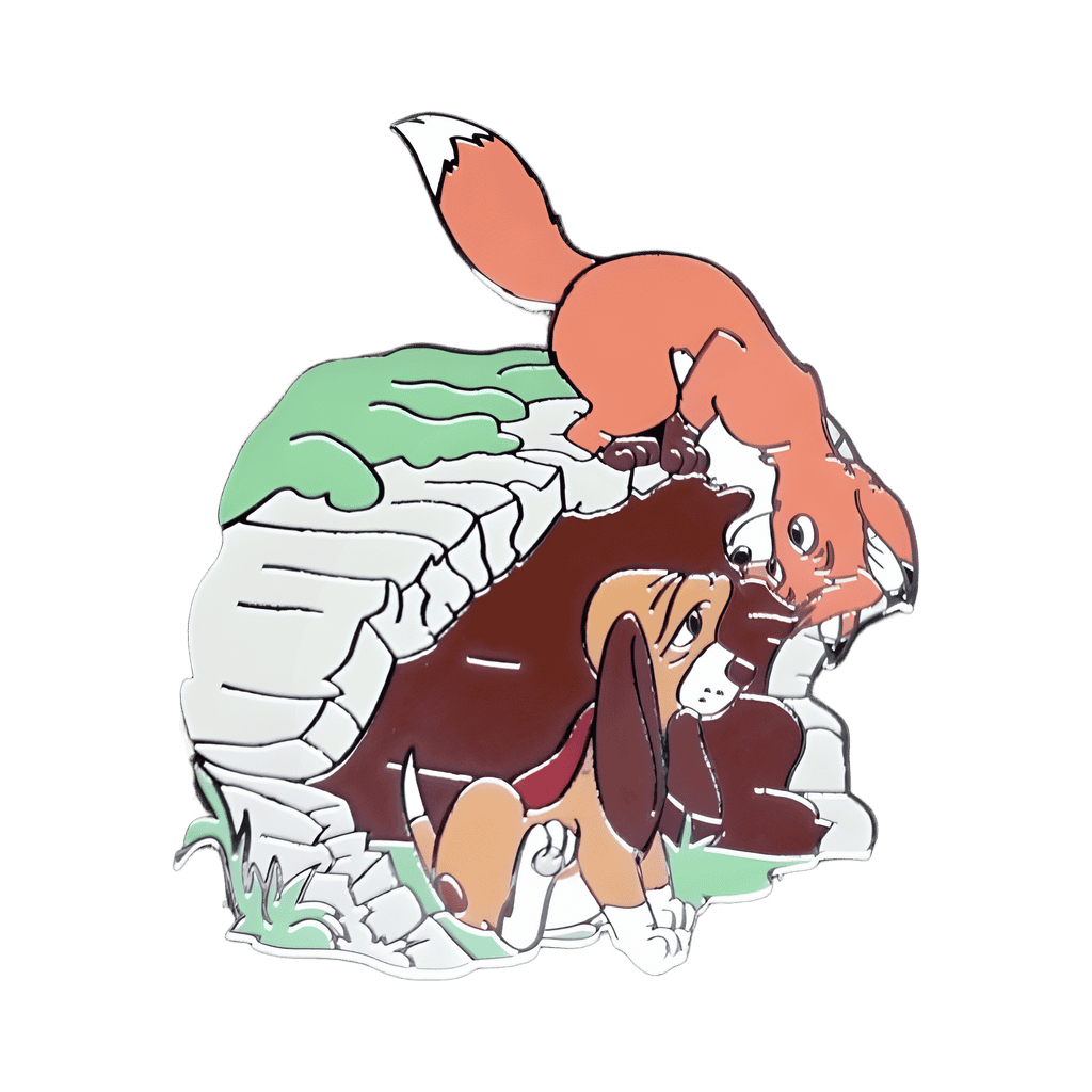 Tod and Copper Disney pin