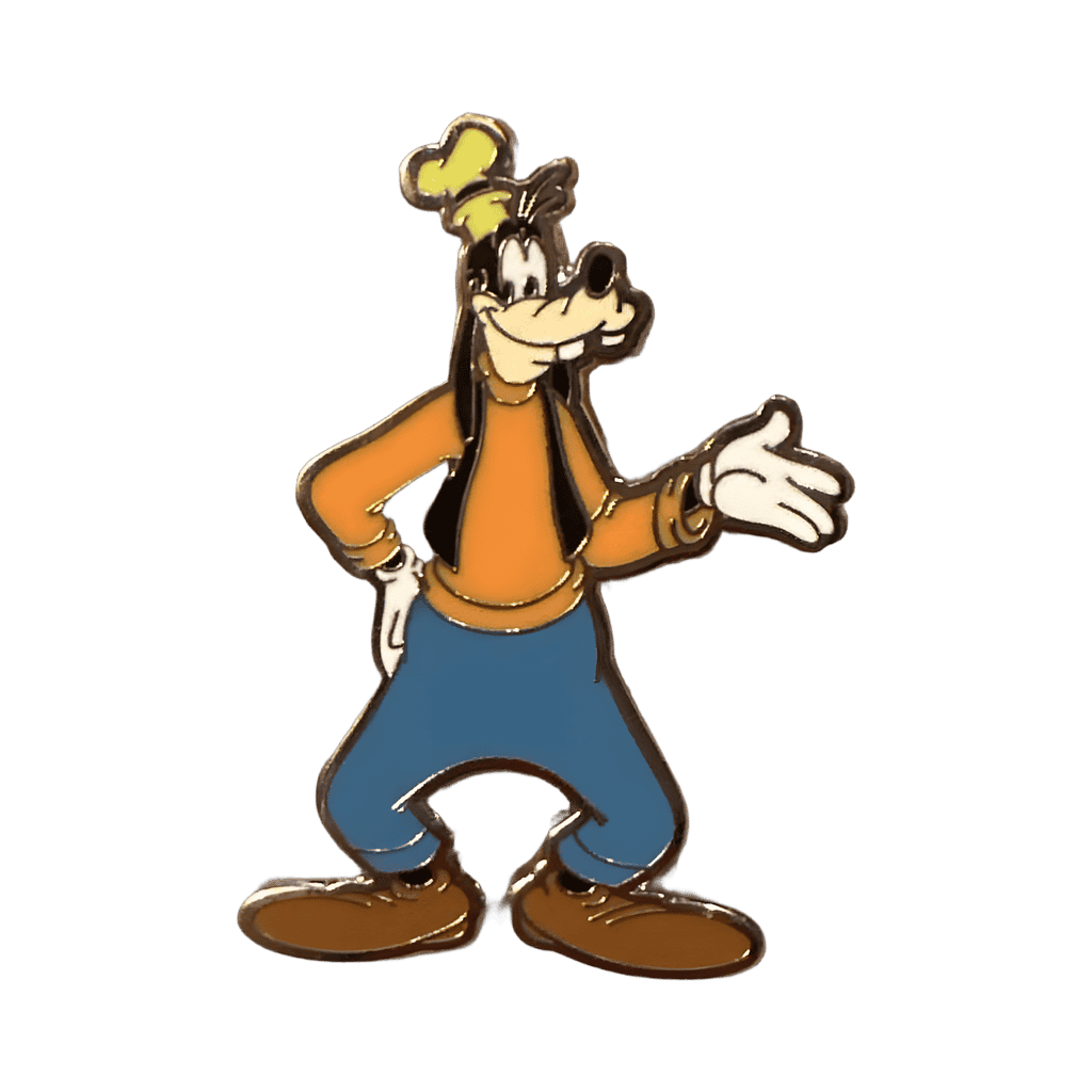 Goofy with Left Hand Out Disney pin
