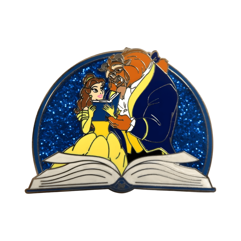 Belle and Beast Disney pin