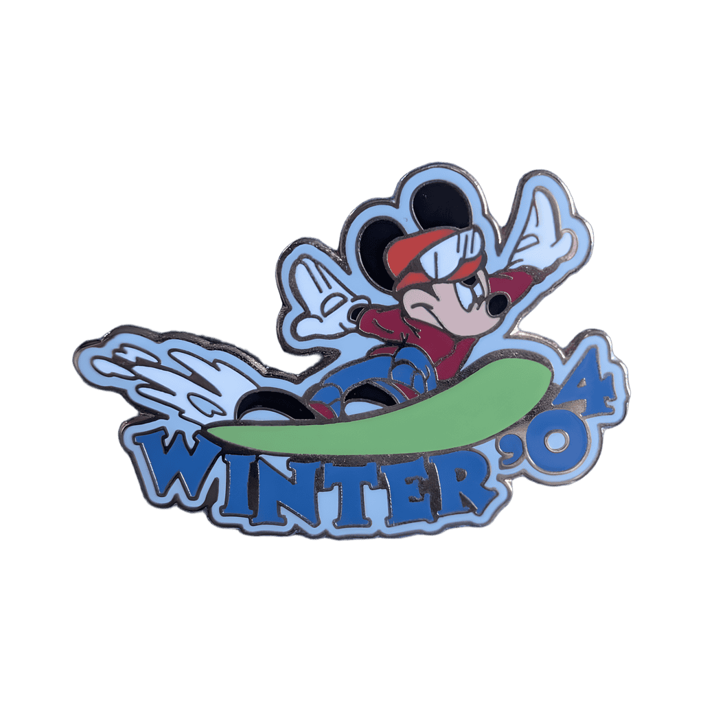 Four Seasons Set - Winter '04 Mickey Snowboarding Disney pin