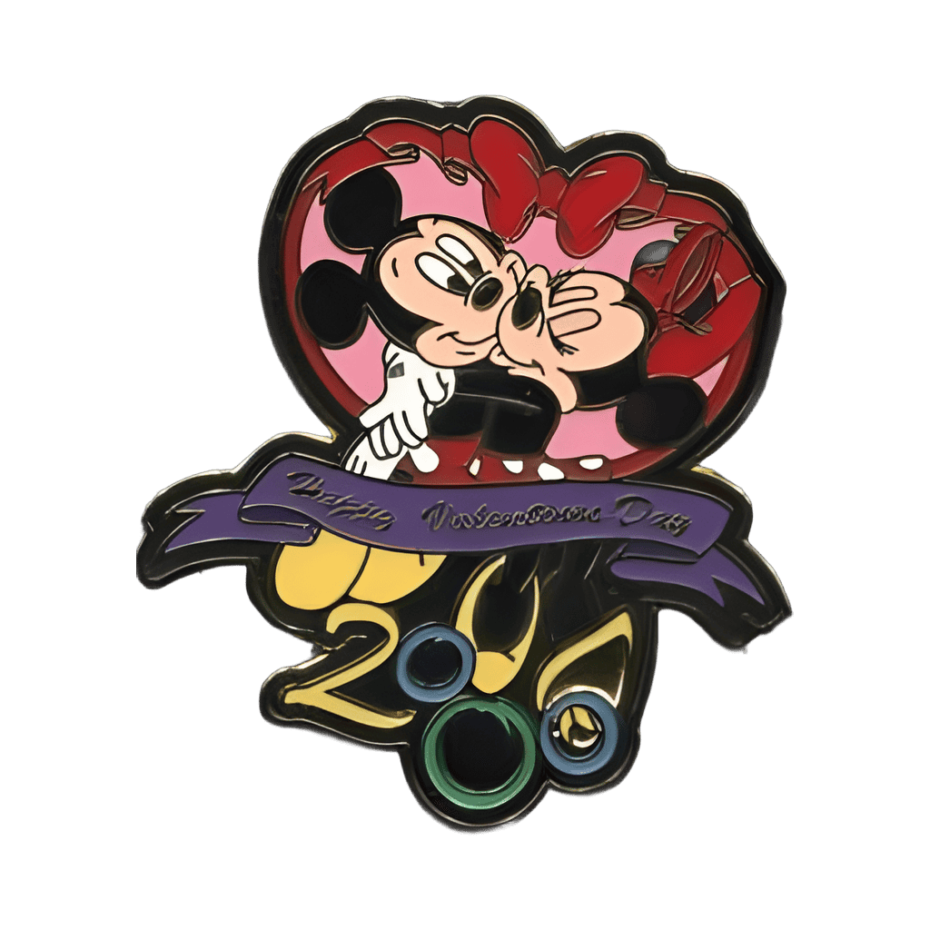 Happy Valentines Day 2000 (Mickey & Minnie Mouse) Disney pin