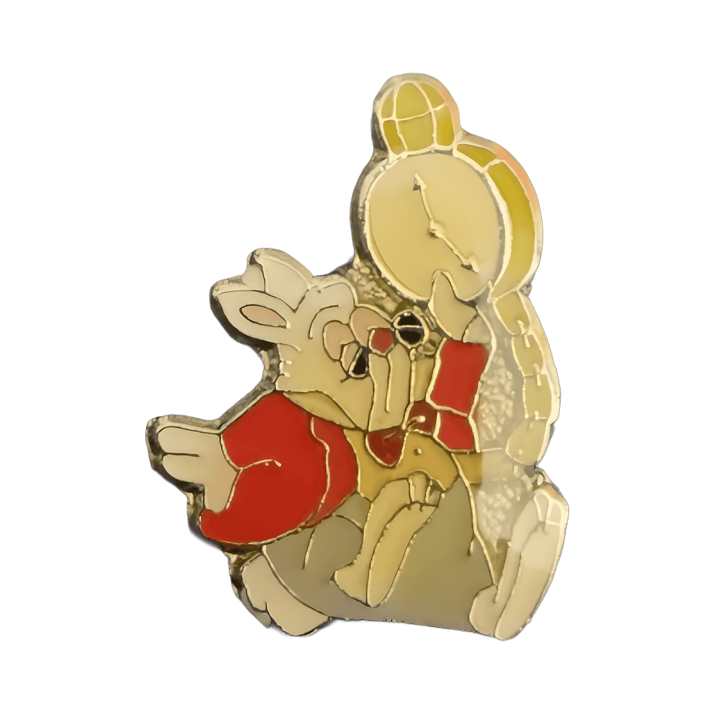 Alice in Wonderland 4 pin Set 1 - #3 White Rabbit (No Umbrella) Disney pin
