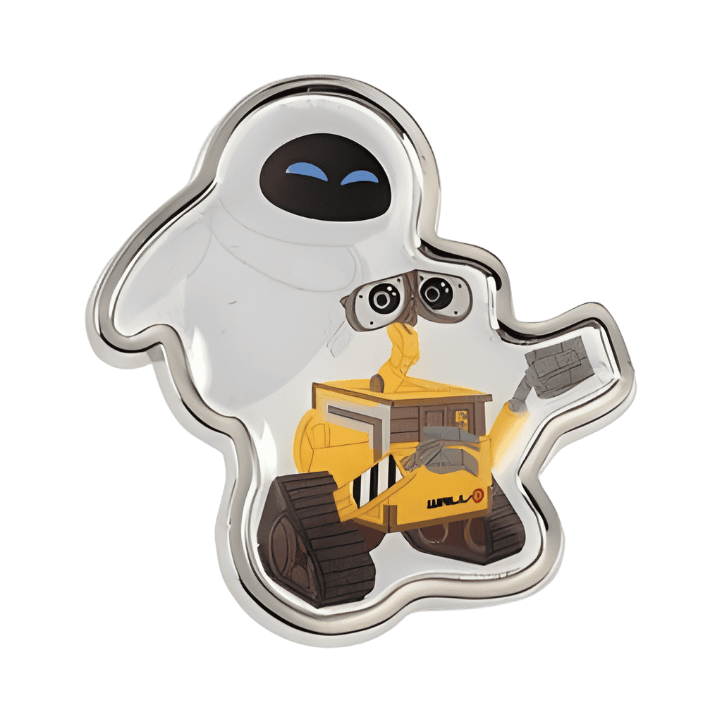 Wall-E and Eve Disney pin