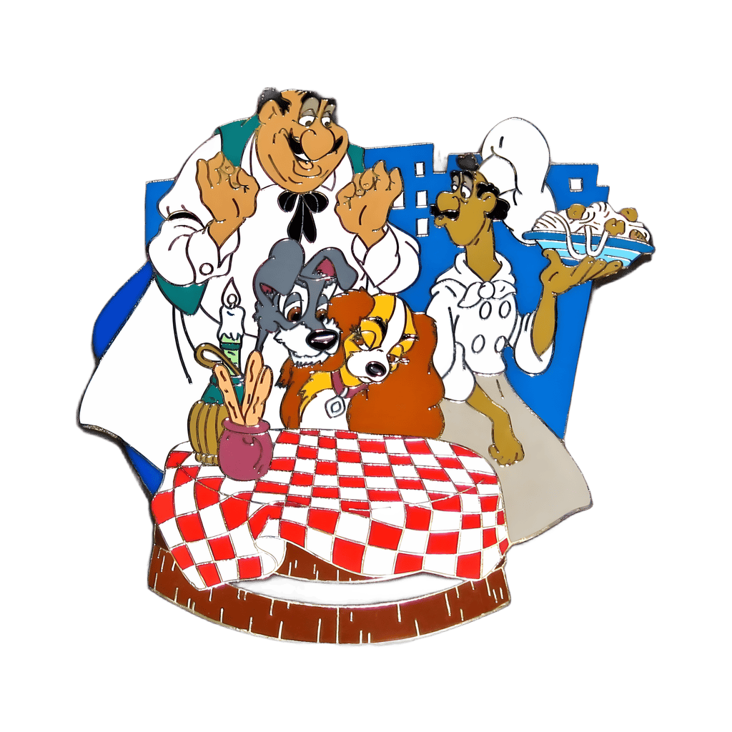 Lady and the Tramp Disney pin