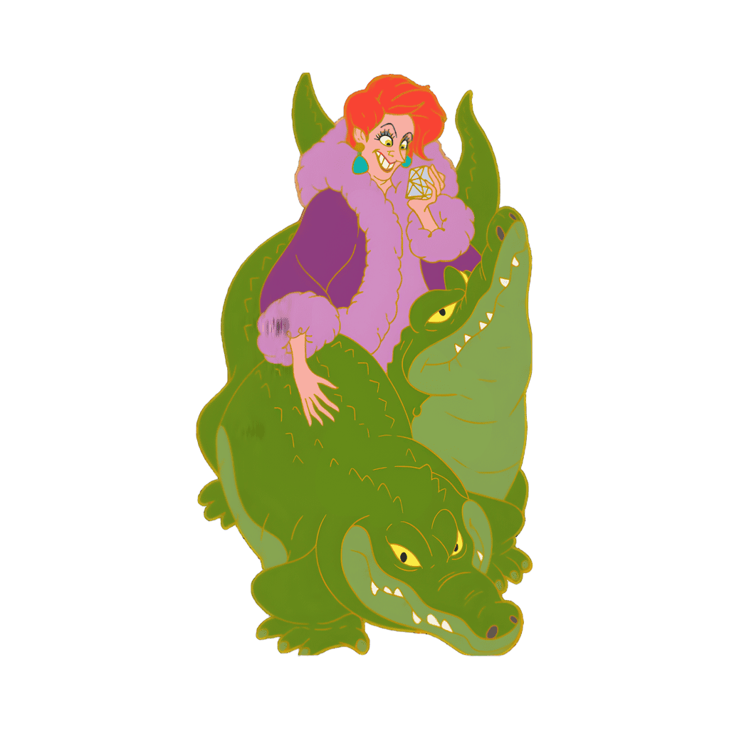 Madame Medusa Disney pin