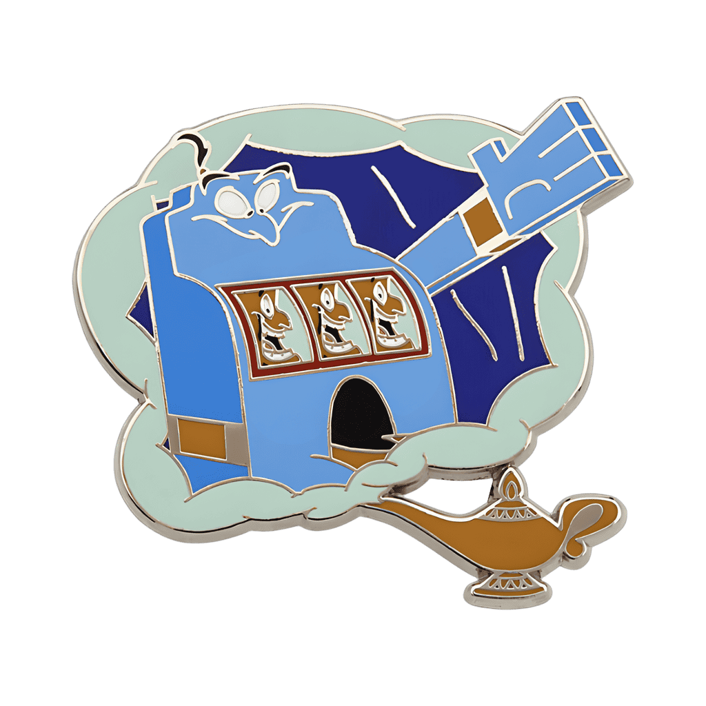 Slot Machine Genie Disney pin
