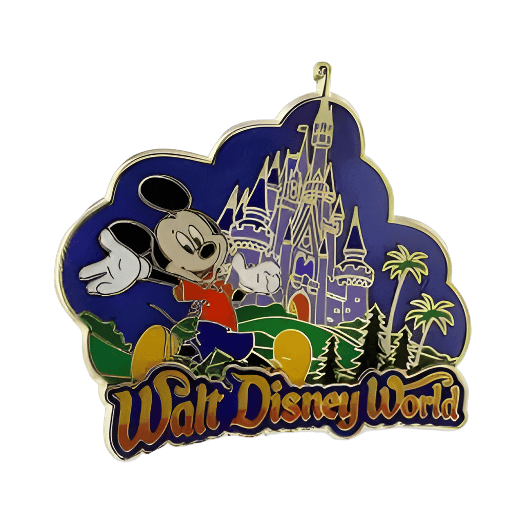 Mickey with Cinderella’s Castle Disney pin