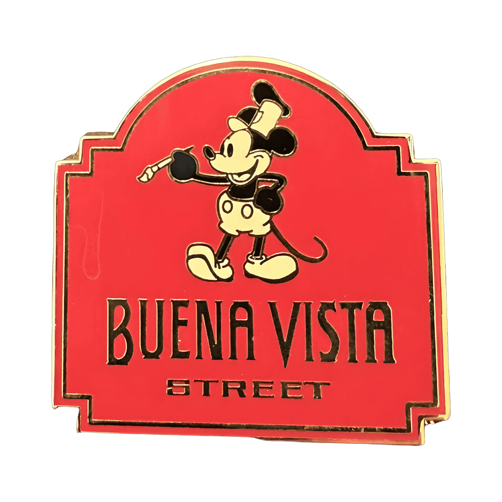 Disney California Adventure Booster Set - Buena Vista Street Disney pin