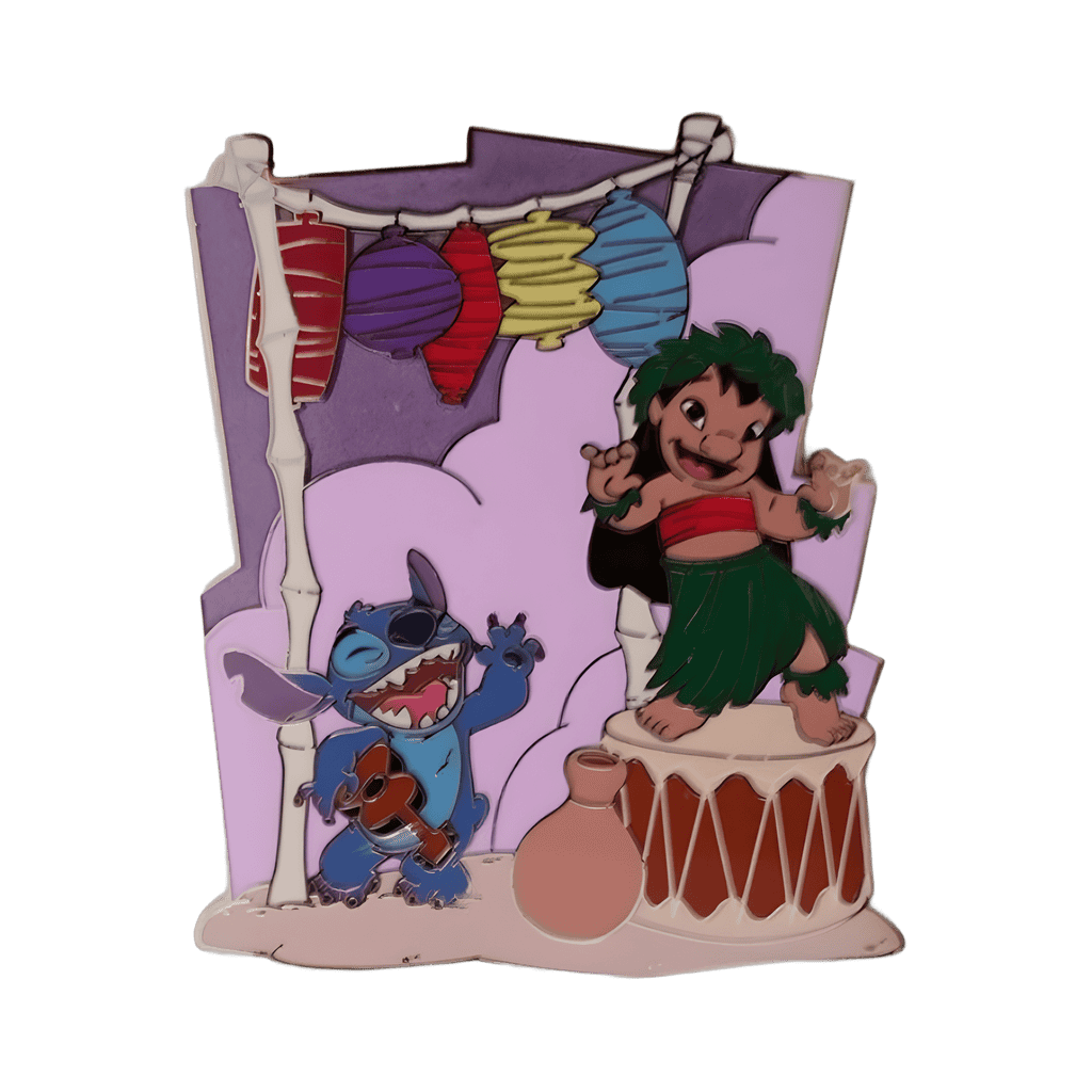Stitch and Lilo Hula Dancing Disney pin