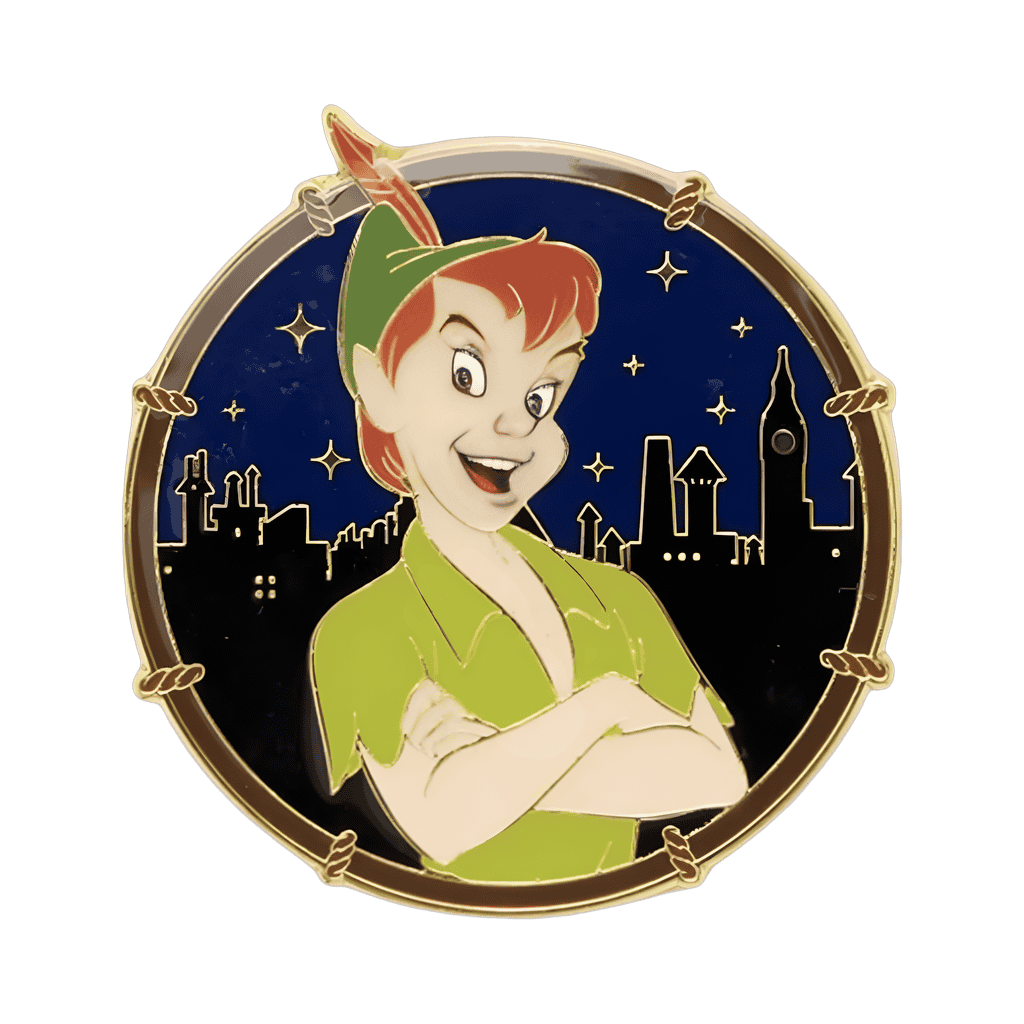 Peter Pan Cross Arms - Lfly Disney pin