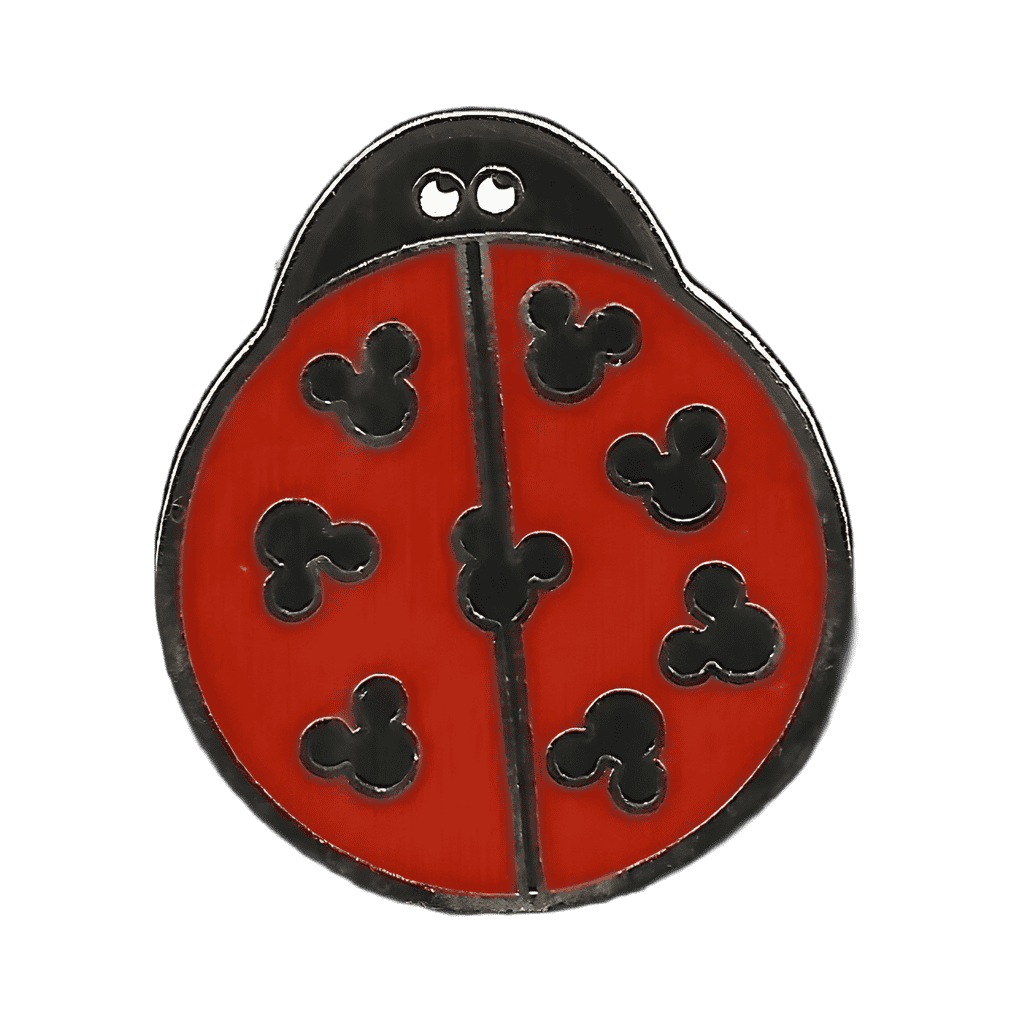 WDW - Mickey Mouse Icon - Ladybug and Butterfly - Ladybug Disney pin