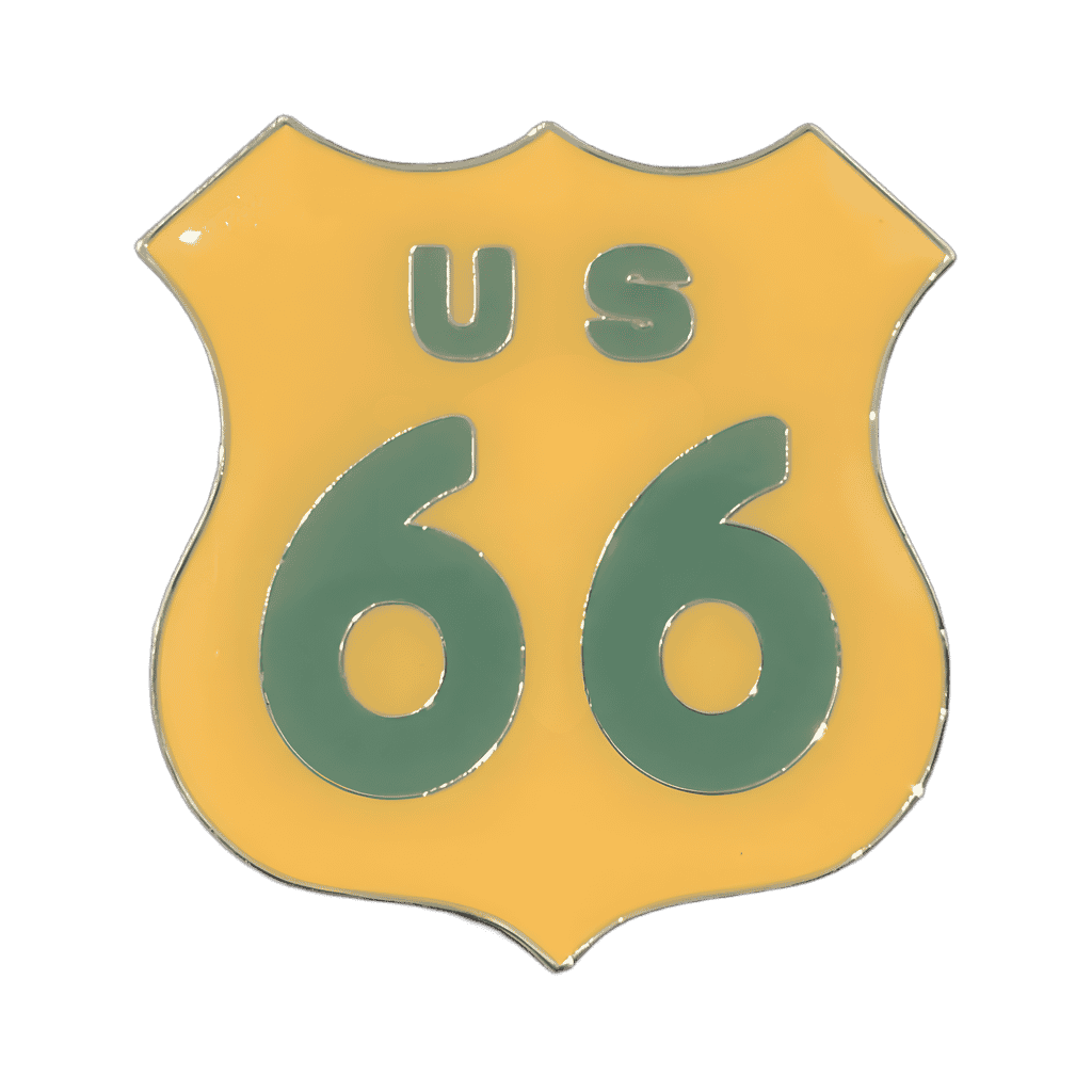 Route 66 Sign Disney pin
