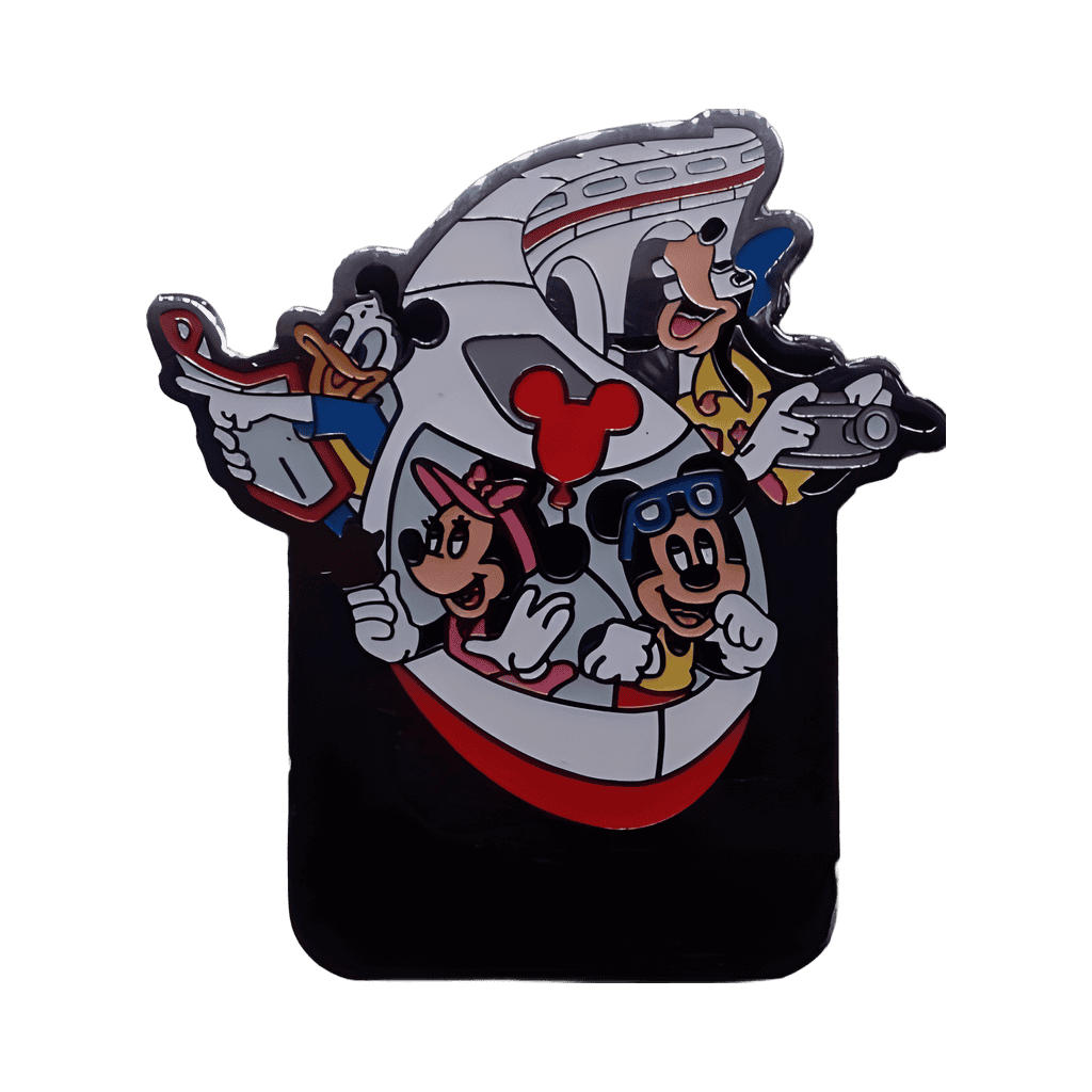 WDW - Monorail FAB 4 Mickey Minnie Goofy Donald Disney pin