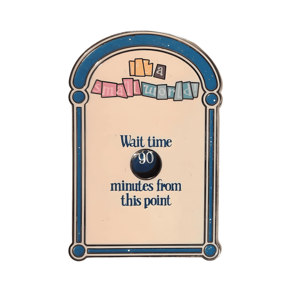 It's a small world Disney pin