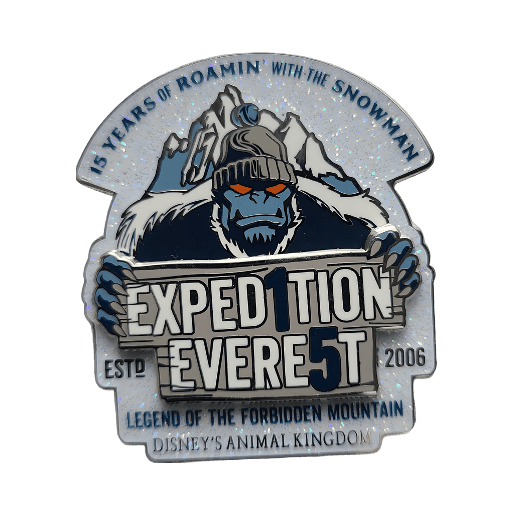 15th Anniversary - Yeti Disney pin