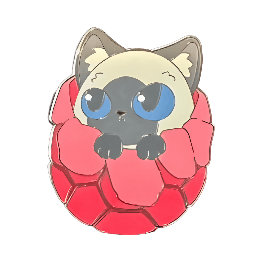 Siamese Flerkitten in Egg Hive Disney pin