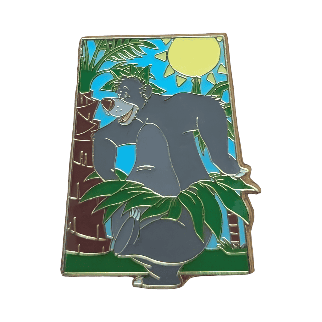 Baloo Dancing in Leaf Skirt Disney pin