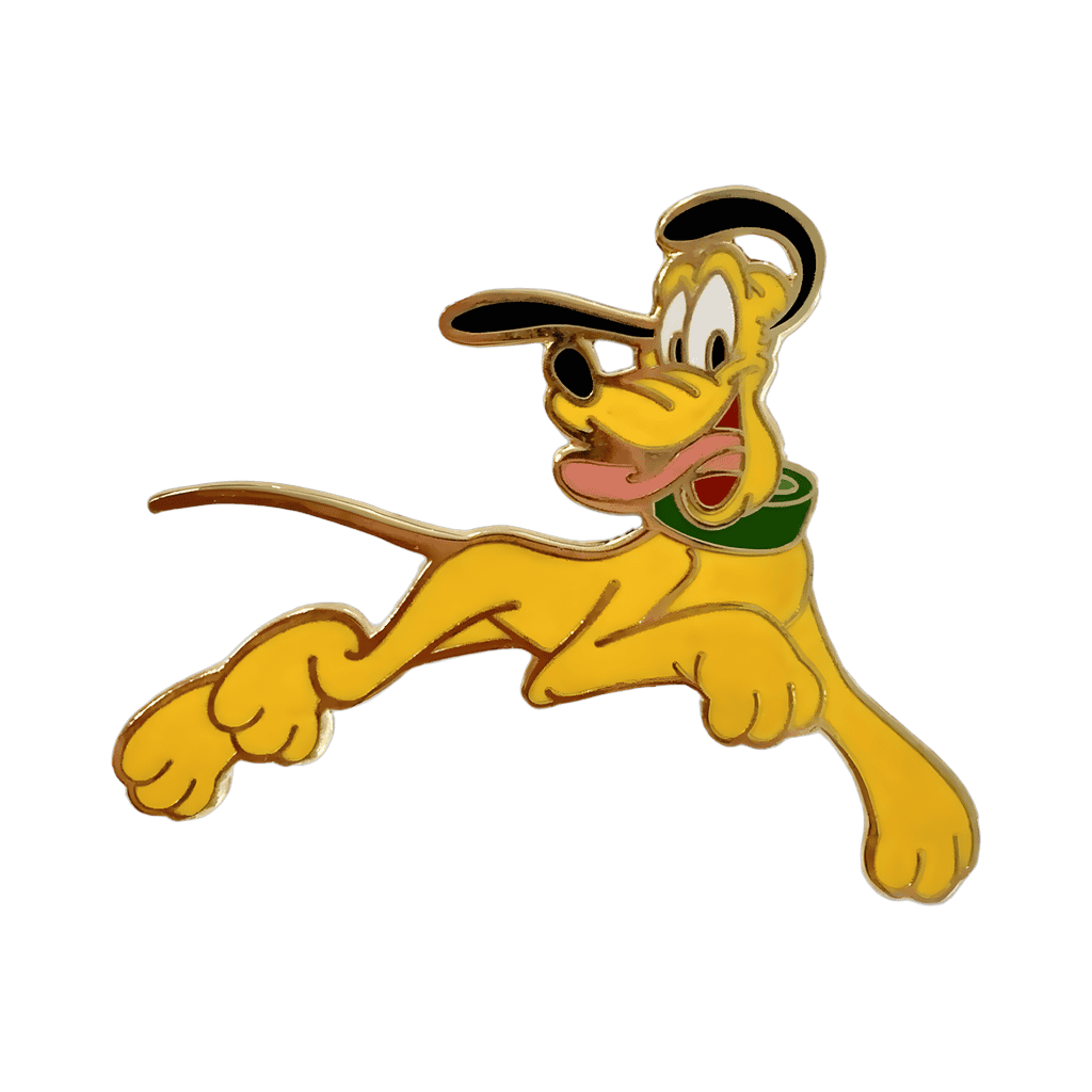Running Pluto Disney pin