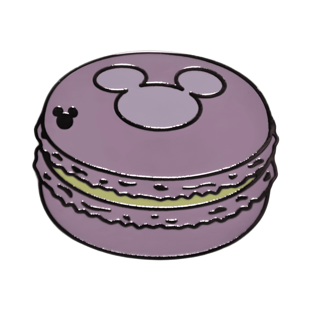 Purple Macaron Disney pin