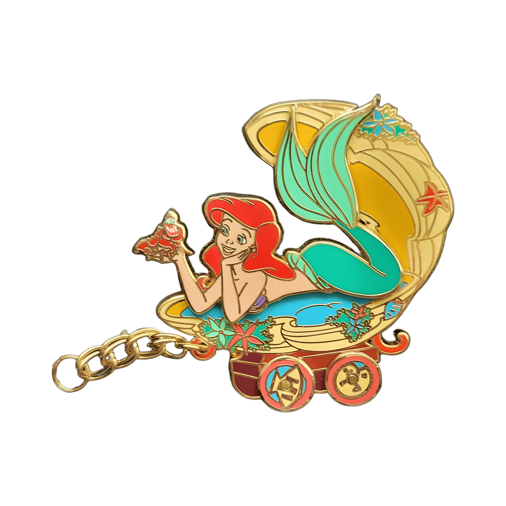 Ariel and Sebastian Disney pin