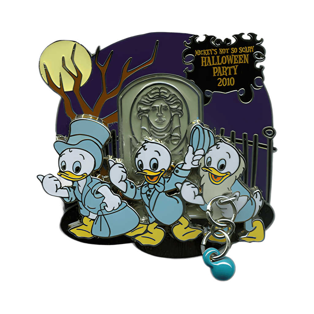 Huey, Dewey and Louie as Hitchhiking Ghosts Disney pin