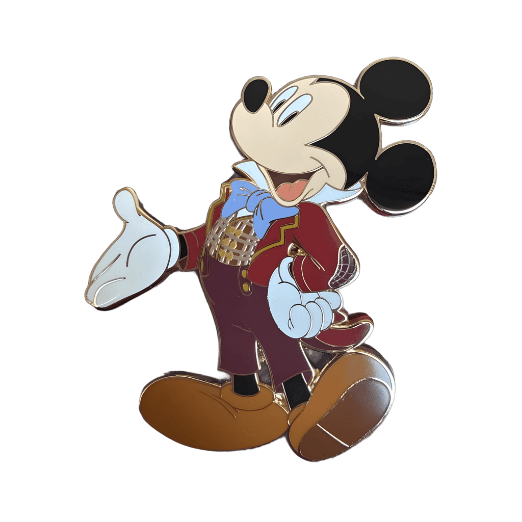 Mickey as Bob Cratchit Disney pin