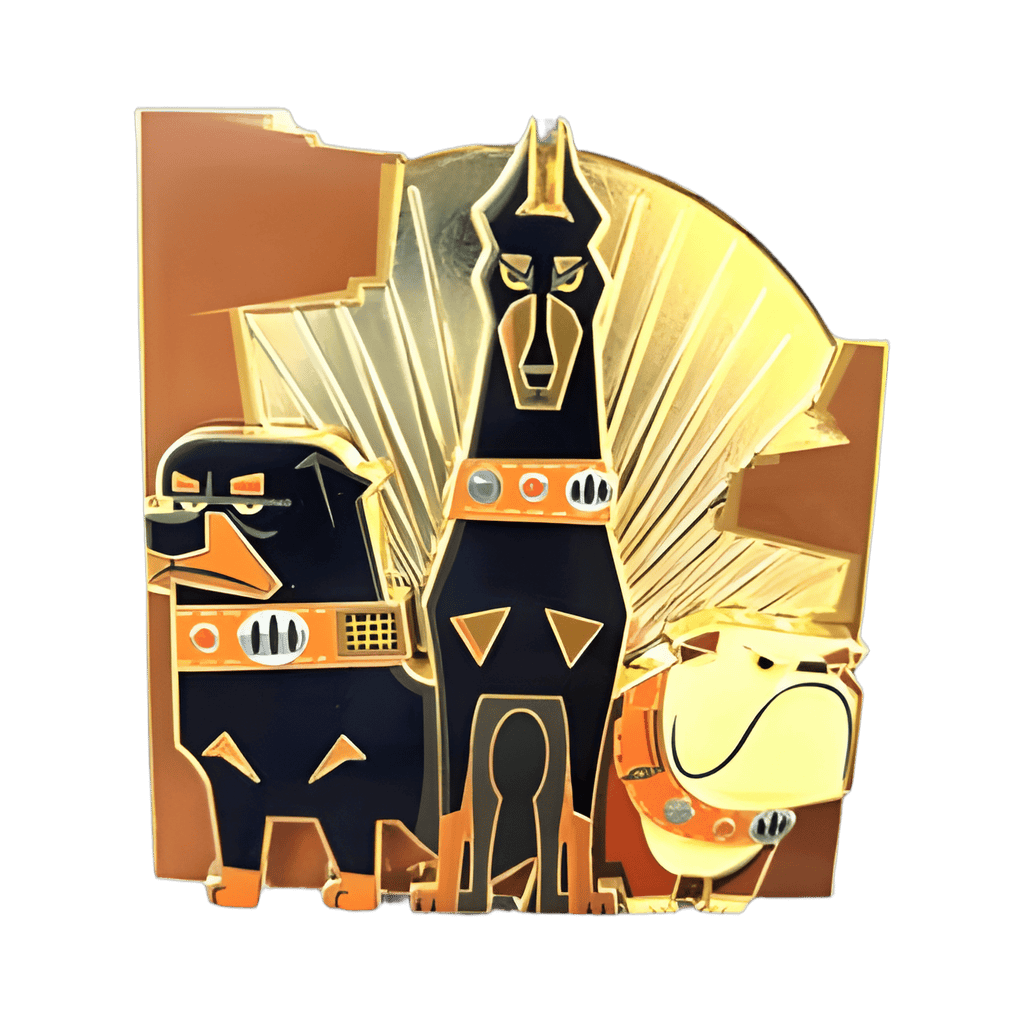 Alpha, Beta, Gamma Disney pin