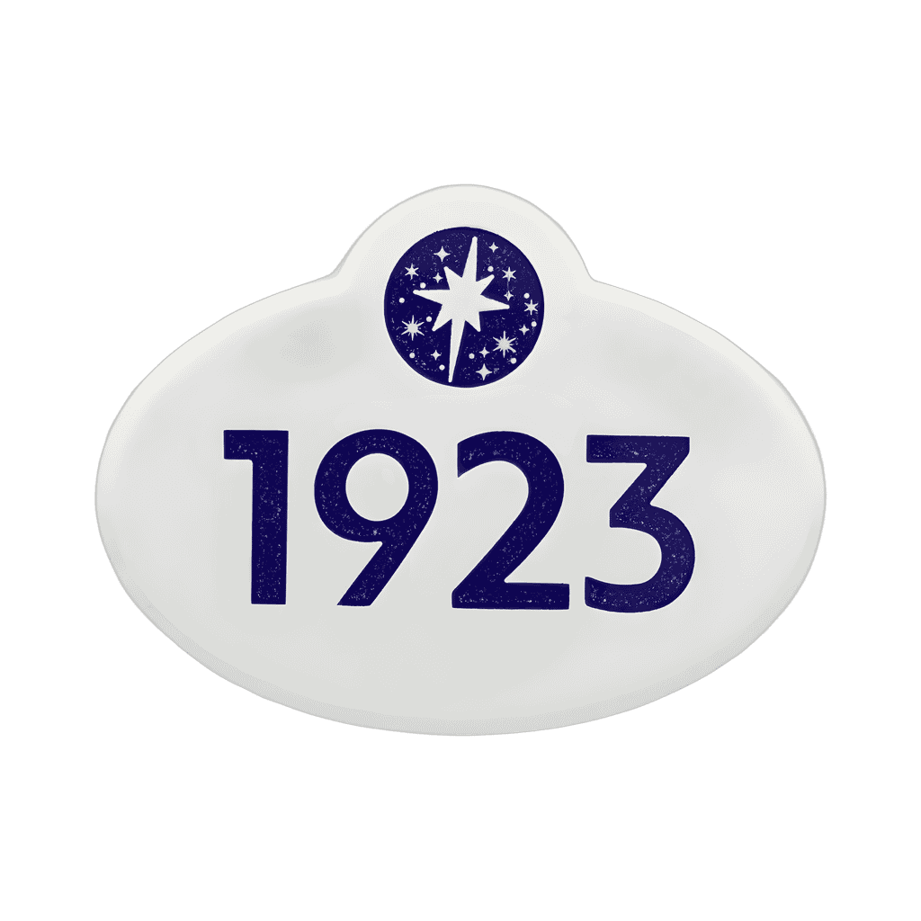 1923 Cast Name Tag Disney pin