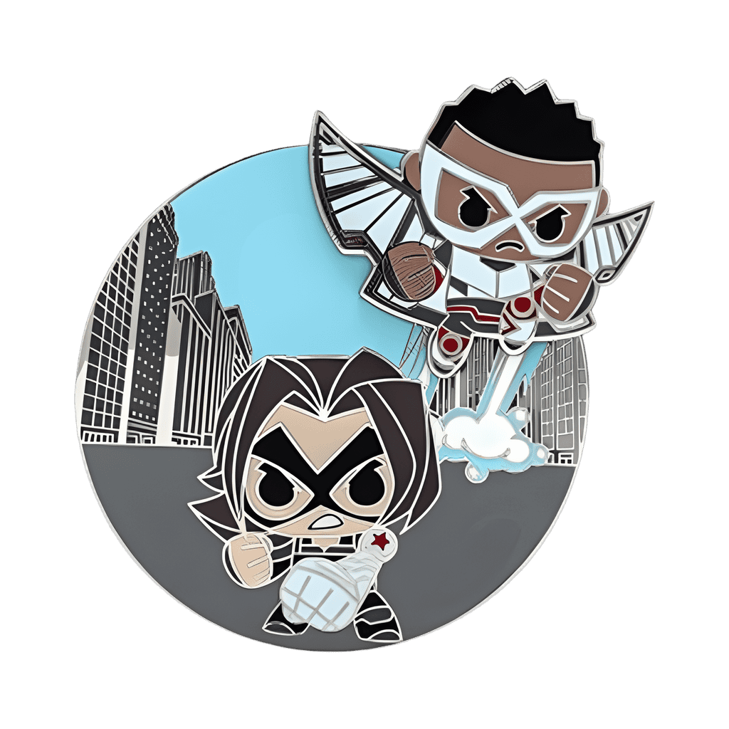 Falcon & The Winter Soldier Limited Edition Collector Box Sliding Enamel Pin Disney pin