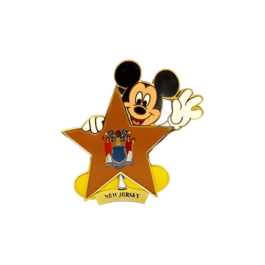 New Jersey Disney pin