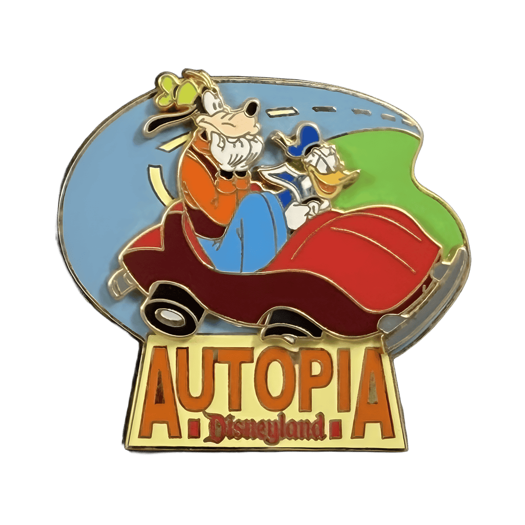 Autopia - Goofy and Donald Disney pin