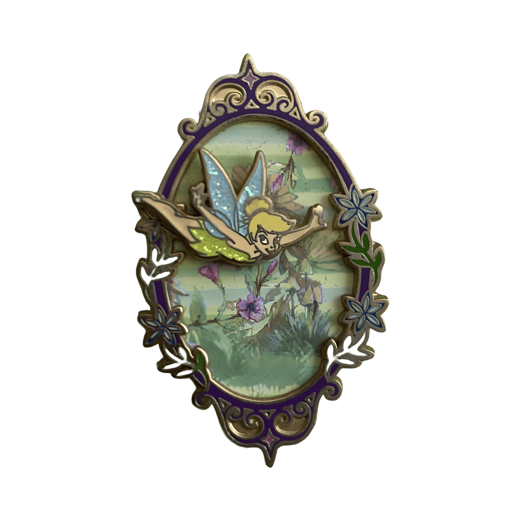 Tinker Bell Flower Frame Disney pin