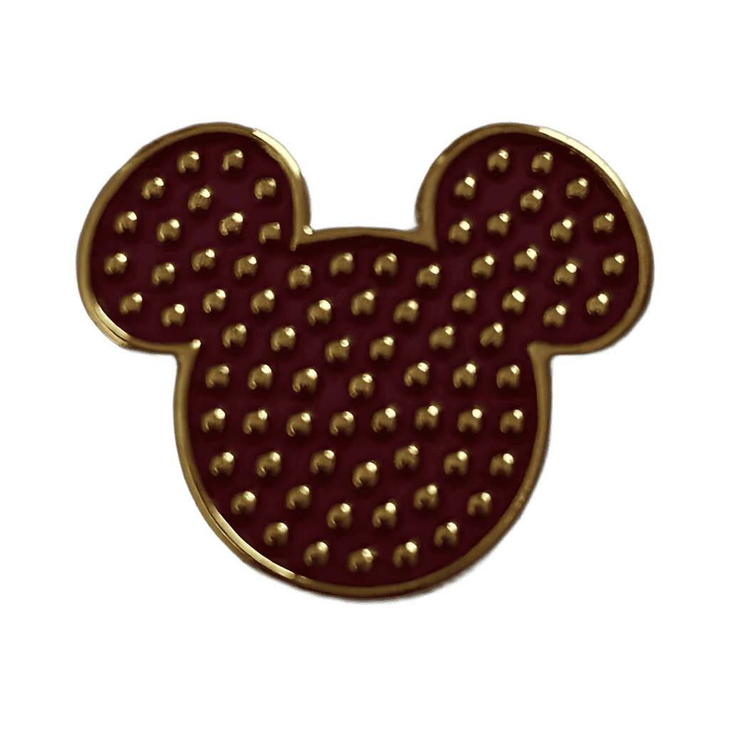Maroon Disney pin