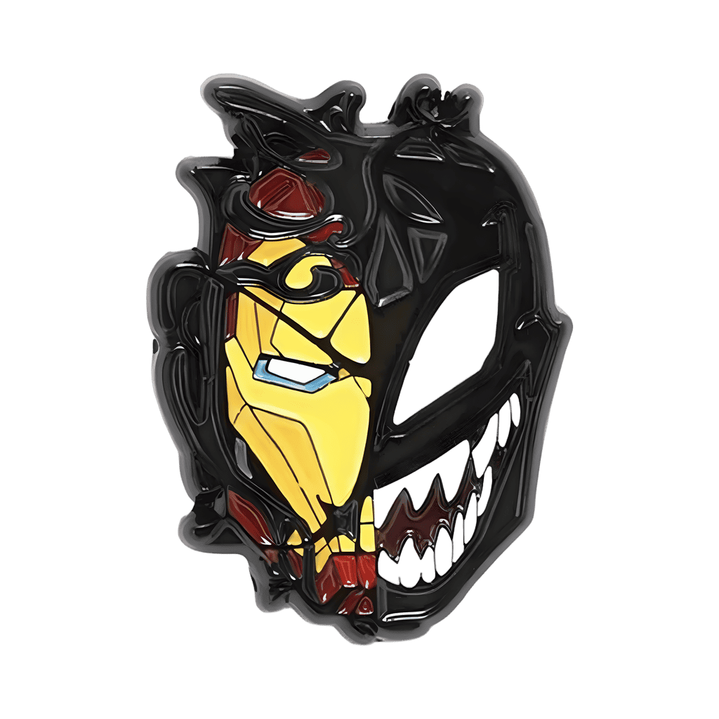 Iron Man and Venom Disney pin