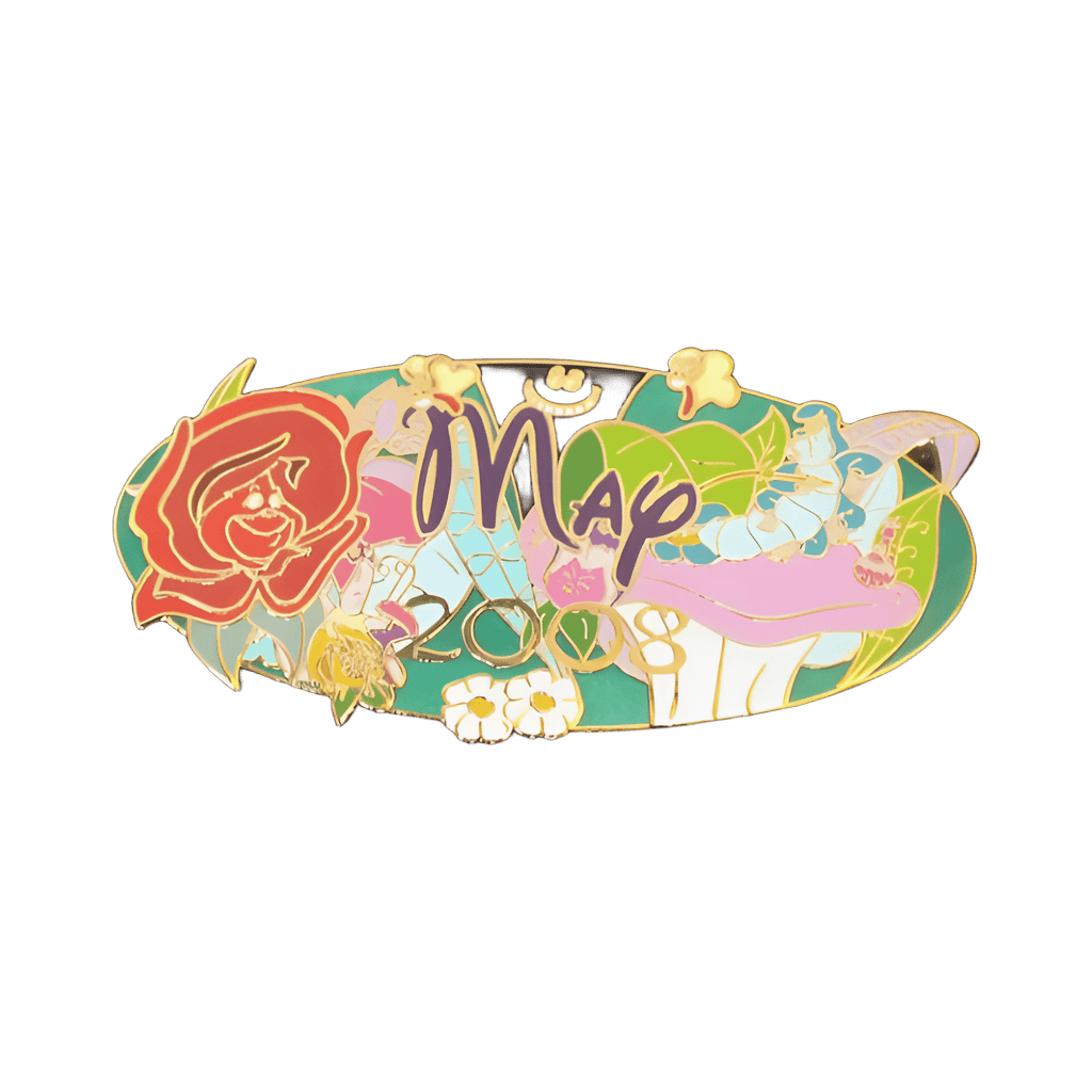 May Calendar Alice in Wonderland Disney pin